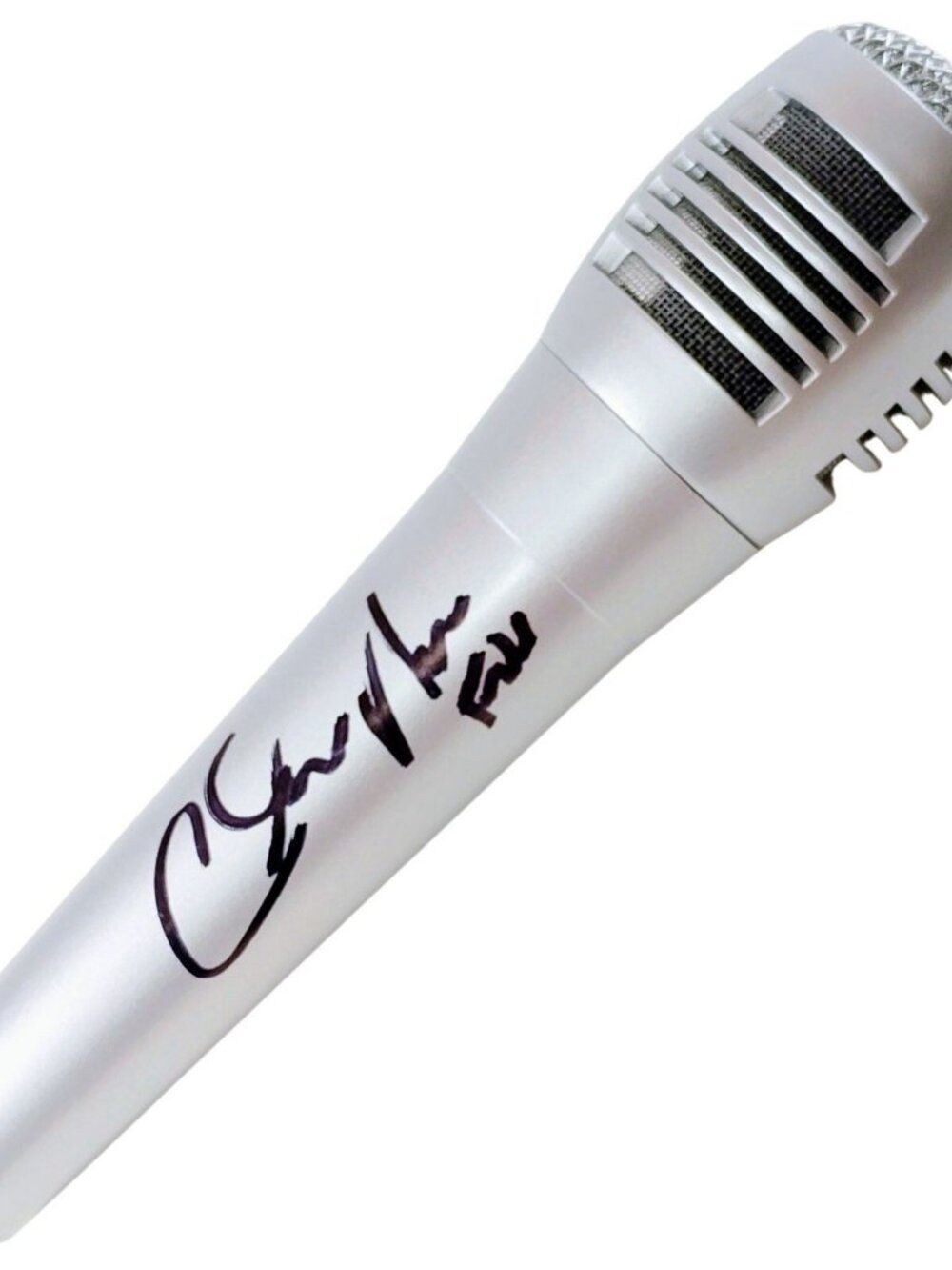 Chris Myers Signed Microphone Fox Sports ESPN Proof Photo Authentic Autograph